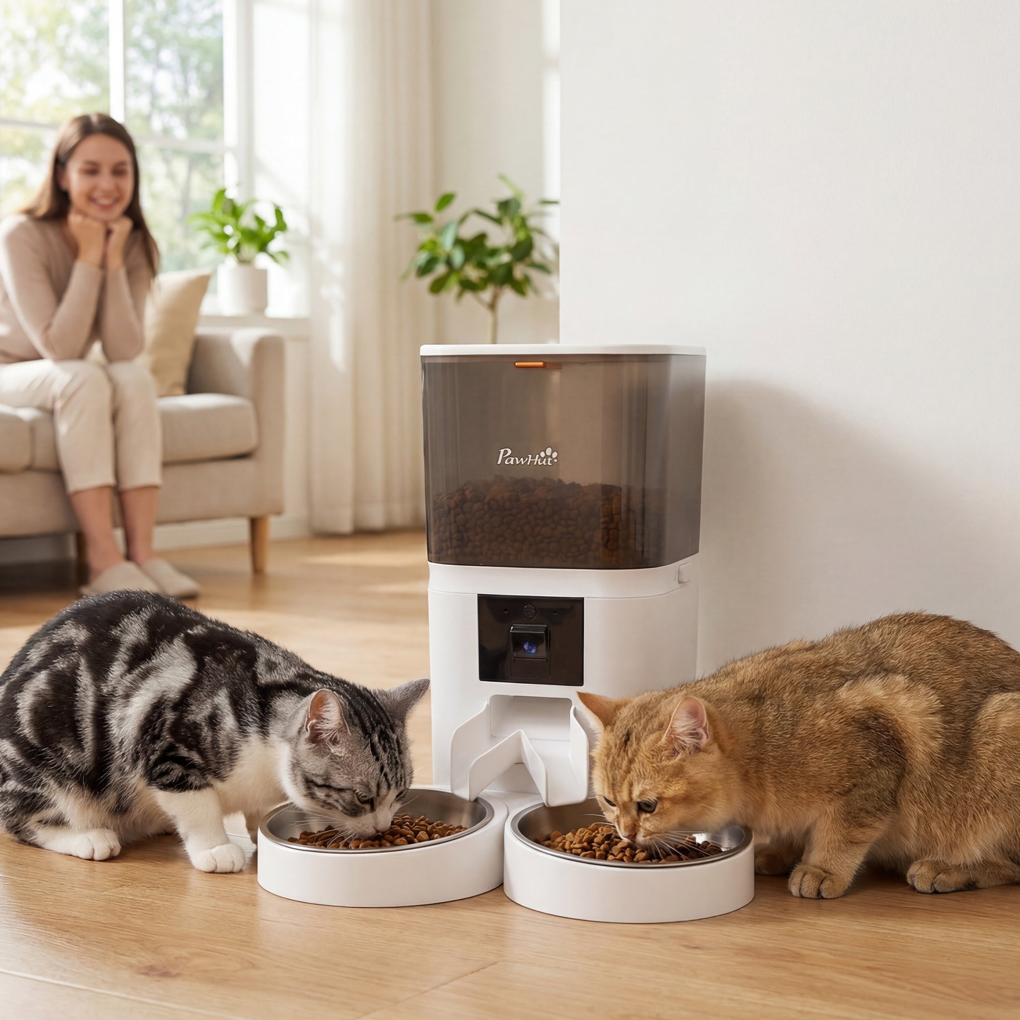 PawHut Automatic Cat Feeder