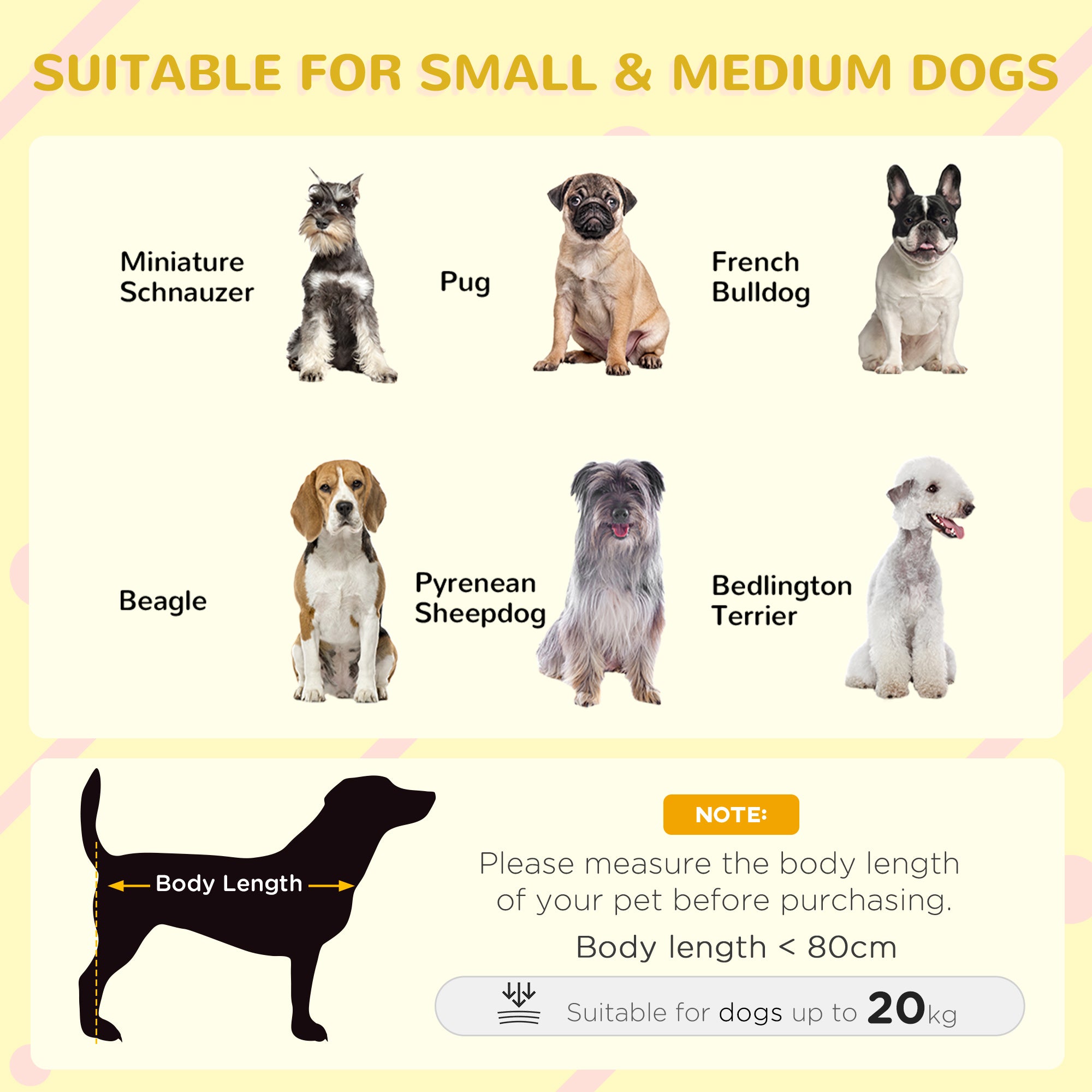 PawHut Wooden Dog Kennel For Medium Dogs 72Hx109Lx79Wcm Grey