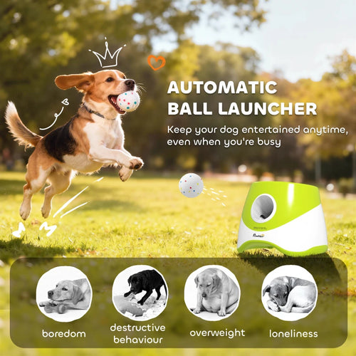 PawHut Automatic Dog Ball Launcher